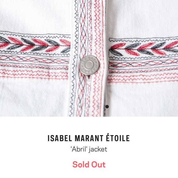 NWOT // ISABEL MARANT Abril Jacket - Picture 6 of 8